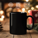 Accountant Humor Black Coffee Mug, Gifts from Friends, 11oz or 15oz, Keep Calm Or I Will Use My Accountant Voice, Unique Gifts for Mother's Day - Additional