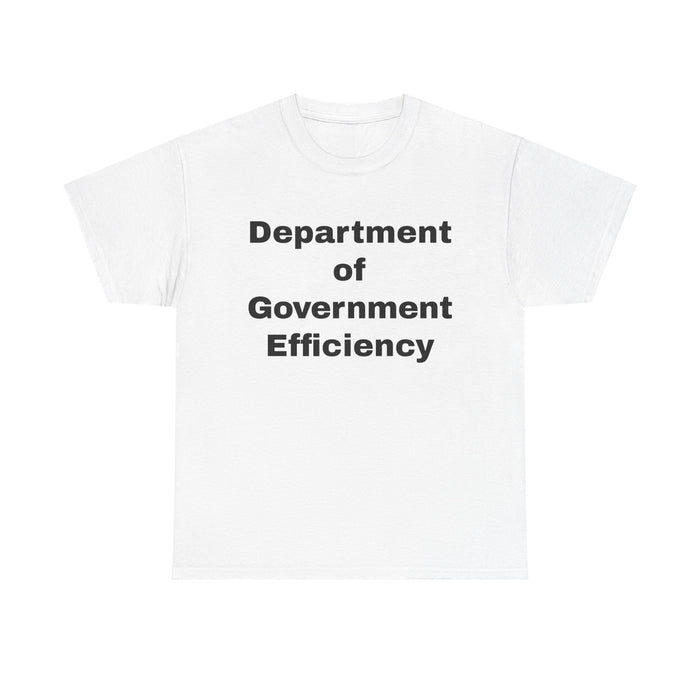 Department Of Government Efficiency Tee, Trump T-Shirt D.O.G.E Shirt Funny Political Satire Shirt, Casual Top Humor Parody, Cool Graphic Tee