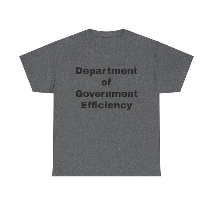 Department Of Government Efficiency Tee, Trump T-Shirt D.O.G.E Shirt Funny Political Satire Shirt, Casual Top Humor Parody, Cool Graphic Tee