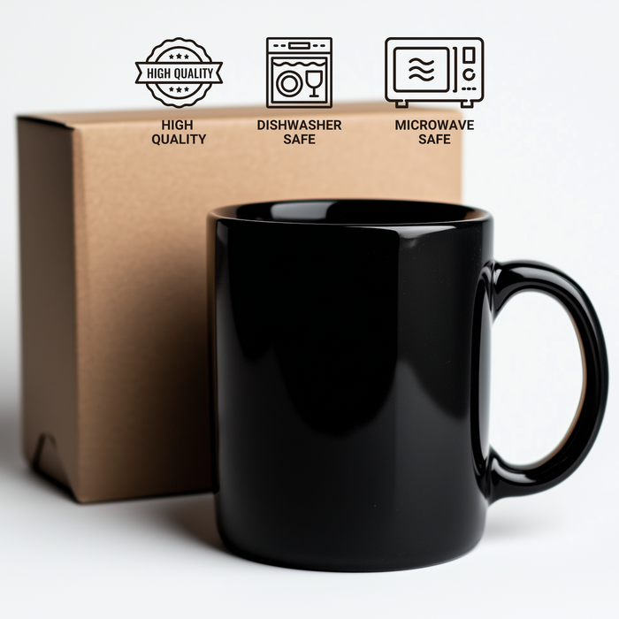 Accountant Humor Black Coffee Mug, Gifts from Friends, 11oz or 15oz, Keep Calm Or I Will Use My Accountant Voice, Unique Gifts for Mother's Day - Additional