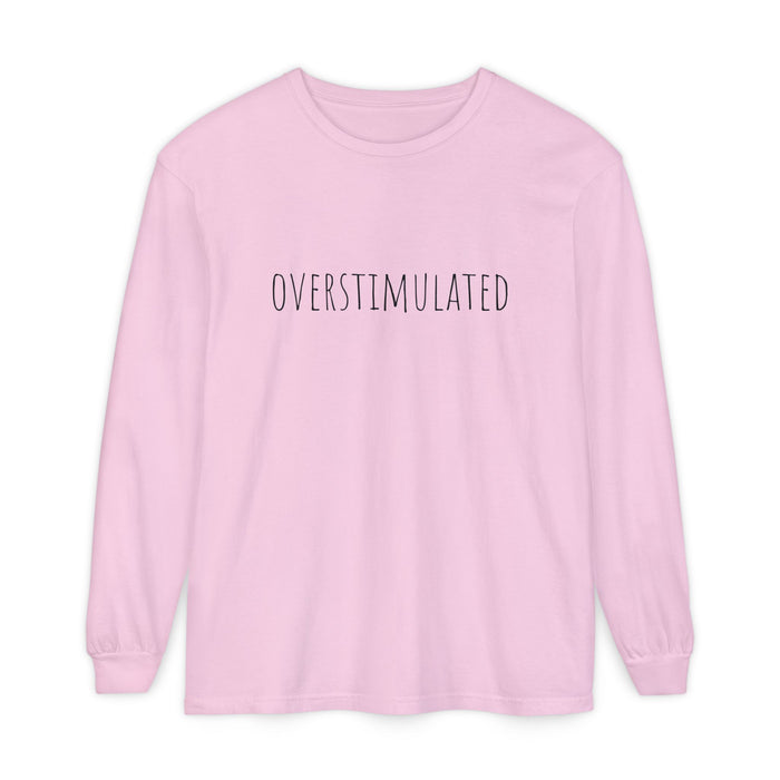 Overstimulated Shirt for Mom, Cowboy Frog Shirt, Unhinged TShirt, Weirdcore Clothing, Gen Z Shirt, Weird Stuff Funny Long Sleeve
