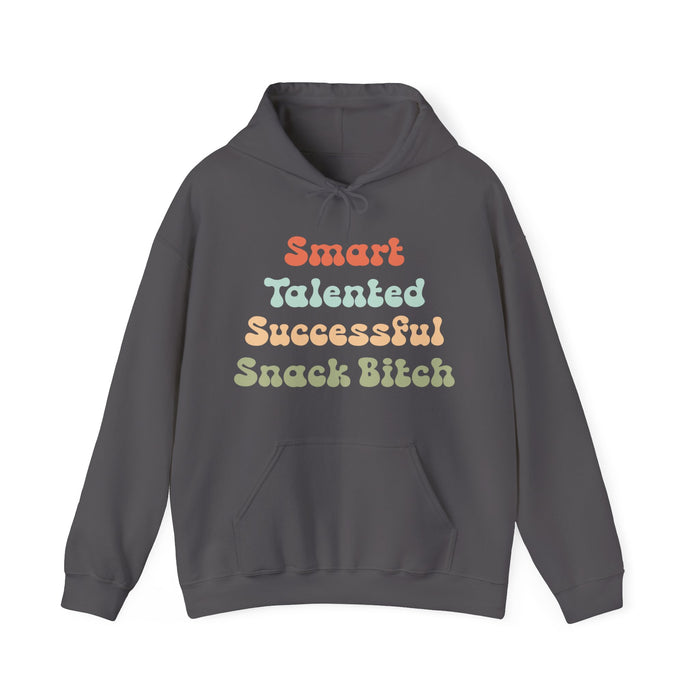 Smart, Talented, Successful, Snack Bitch, Funny Motherhood Sweatshirt, Mom Gift, Sarcastic Toddler, Retro, Mother's Day, Birthday, Christmas