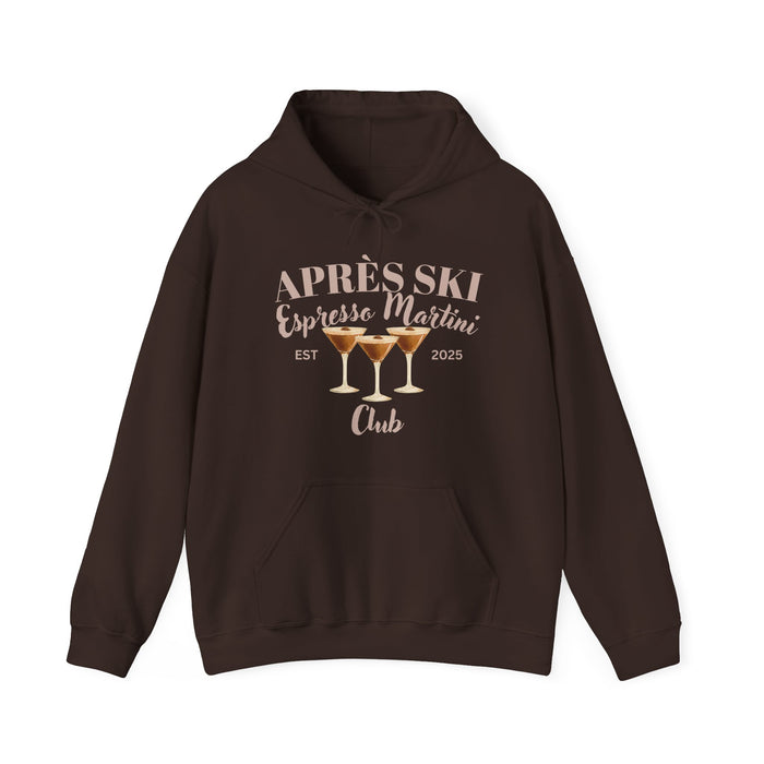 Apres Ski Espresso Martini Club Hoodie Apres Ski Sweatshirt Apres Ski Bachelorette Apres Ski Sweater Apres Ski Girls Club Colorado Shirt
