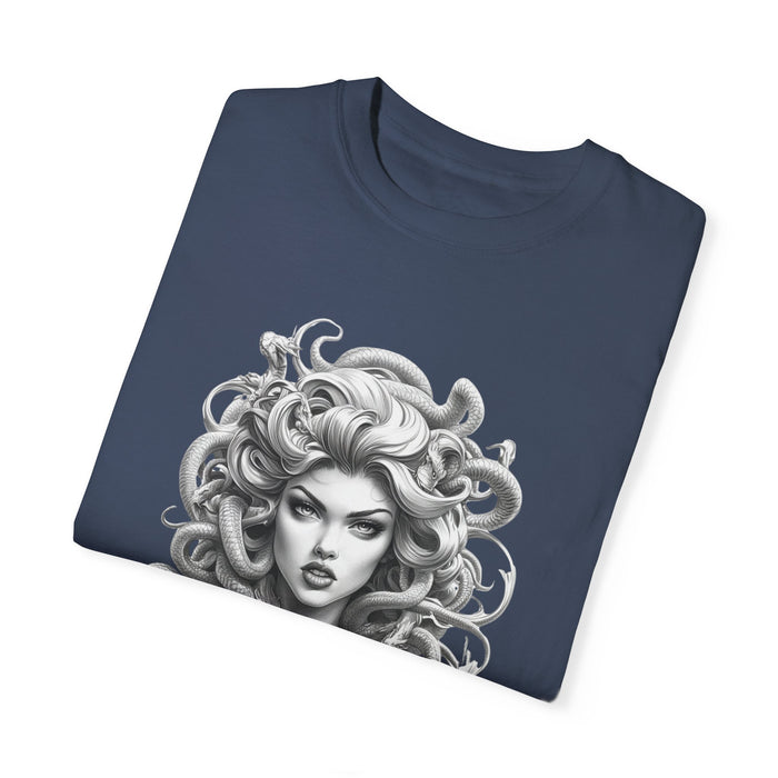 Justifiably Angry, Medusa T-Shirt, Greek Mythology Tee for Feminist Rage, Female Empowerment, Anti-Trump Tee Shirt, Democracy, Resistance