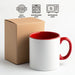 Funny Mum Gifts, I Smile Because You Are My Mum, Two Tone Coffee Mug for Father's Day, Gifts from Women to Mum - Additional