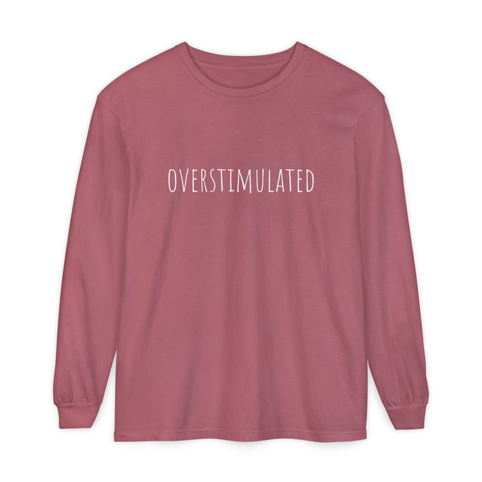 Overstimulated Shirt for Mom, Cowboy Frog Shirt, Unhinged TShirt, Weirdcore Clothing, Gen Z Shirt, Weird Stuff Funny Long Sleeve