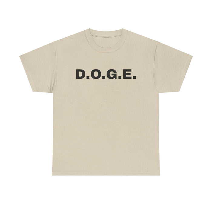 Department Of Government Efficiency Tee, Trump T-Shirt D.O.G.E Shirt Funny Political Satire Shirt, Casual Top Humor Parody, Cool Graphic Tee