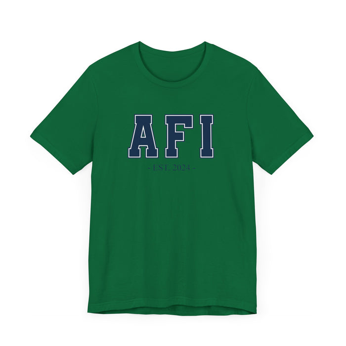 Afi Established 2024 Tee Shirt - Personalized Grandfather Gift - Celebratory Grandpa T-Shirt - Custom Afi New Grandfather Present Cotton