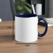 Funny Author Gifts from Friends for Mother's Day - Keep Calm Or I Will Use My Author Voice Two Tone Coffee Mug - Additional