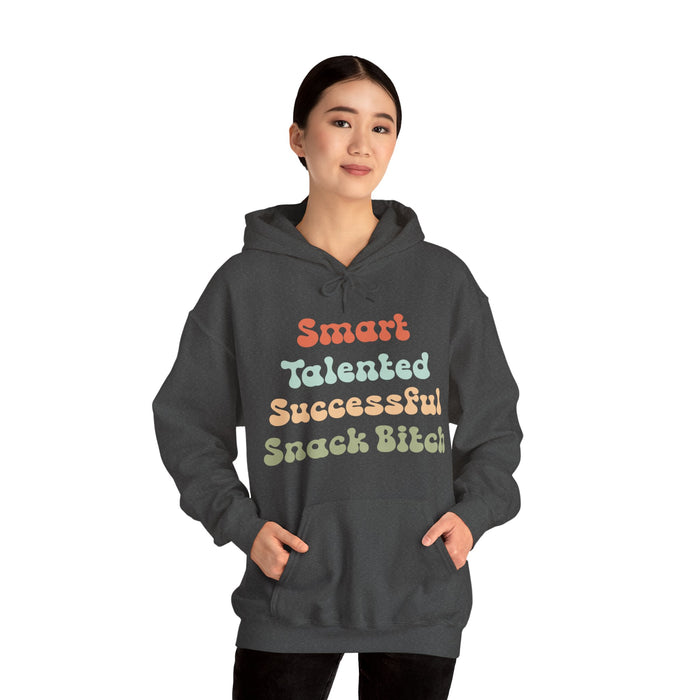 Smart, Talented, Successful, Snack Bitch, Funny Motherhood Sweatshirt, Mom Gift, Sarcastic Toddler, Retro, Mother's Day, Birthday, Christmas