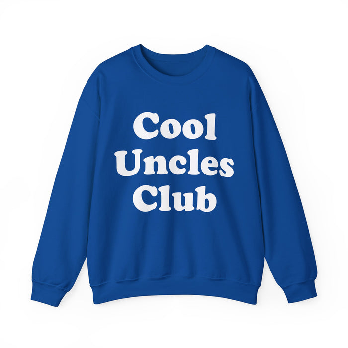 Cool Uncle Club Sweatshirt, Gift for Cool Uncle, Perfect Uncle Gift, Awesome Uncle Gift, Christmas, Birthday, Graduation