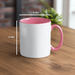 Funny Author Gifts from Friends for Mother's Day - Keep Calm Or I Will Use My Author Voice Two Tone Coffee Mug - Additional
