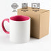 Funny Two Tone Coffee Mugs for Farmer Gifts - 'Keep Calm Or I Will Use My Farmer Voice' for Mother's Day - Additional