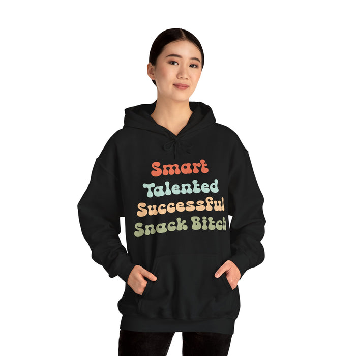 Smart, Talented, Successful, Snack Bitch, Funny Motherhood Sweatshirt, Mom Gift, Sarcastic Toddler, Retro, Mother's Day, Birthday, Christmas