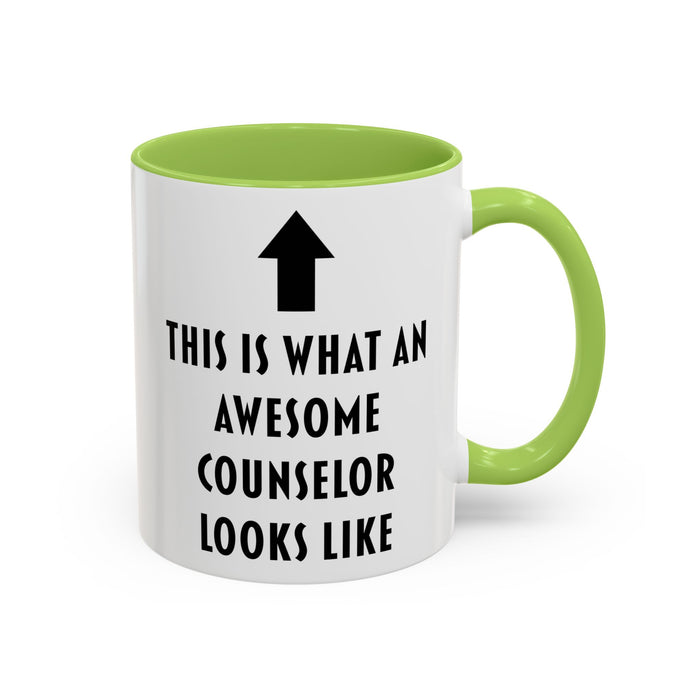 This Is What an Awesome Counselor Looks Like Coffee Mug – Counselor Appreciation Gift