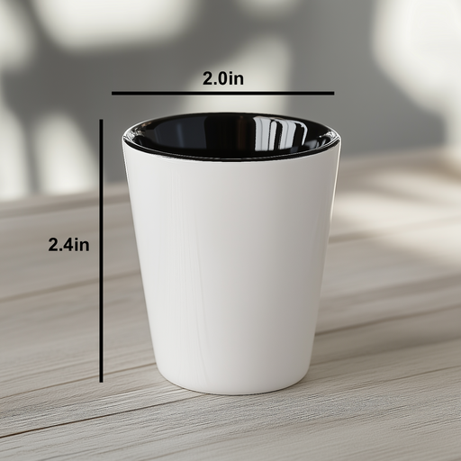 Best Papillon Mom Ever Gifts | Funny Papillon Dog Shot Glass | Unique Father's Day Unique Gifts for Papillon Mom from Kids | White Ceramic, 1.5oz - Image 2