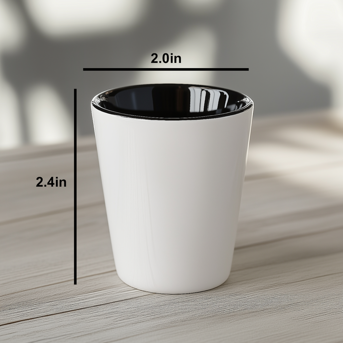 Best Papillon Mom Ever Gifts | Funny Papillon Dog Shot Glass | Unique Father's Day Unique Gifts for Papillon Mom from Kids | White Ceramic, 1.5oz - Image 2