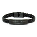 Indiana Proud Interlaced Leather Bracelet, 'I Can't Help It. I Am From Indiana', Funny Quote, Gifts from Indiana, Gifts for Her, Mother's Day Unique Gift - Image 1
