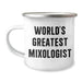 Funny World's Greatest Mixologist Gifts for Men, Unique Camping Mug for Father's Day, Gifts from Men, World's Best Mixologist - Image 1