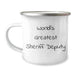 Funny Sheriff Deputy Gifts from Men for World's Greatest Sheriff Deputy Camping Mug - Unique Mother's Day Unique Gifts - Image 1