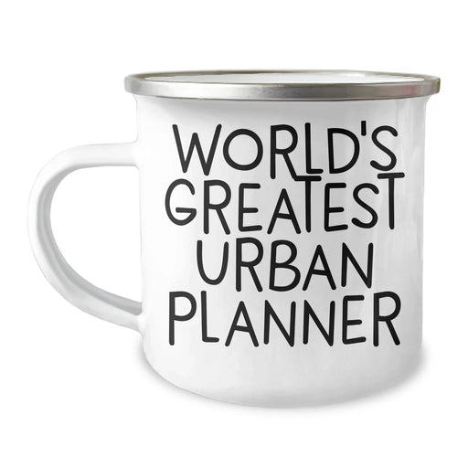 Funny Urban Planner Gifts from Friends, World's Greatest Urban Planner Camping Mug for Men, Father's Day Unique Gifts - Image 1