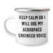 Aerospace Engineer Gifts, Funny Quote Camping Mug for Mother's Day, 12 oz Stainless Steel Enamel Finish, Gifts from Men to Women - Image 1