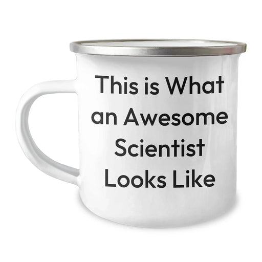 Funny Scientist Gifts for Men This Is What An Awesome Scientist Looks Like Camping Mug Fathers Day Unique Gifts from Family - Image 1