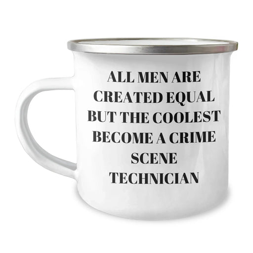 Crime Scene Tech Enthusiasts Love This Funny Camping Mug, Gifts for Men, Unique Father's Day Unique Gifts from Friends - Image 1