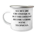 Crime Scene Tech Enthusiasts Love This Funny Camping Mug, Gifts for Men, Unique Father's Day Unique Gifts from Friends - Image 1