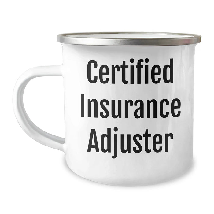 Certified Insurance Adjuster Funny Graduation Gifts from Friends to Insurance Adjuster Men - Image 1