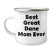Best Great Dane Mom Ever Gifts for Great Dane Dog Lovers | Funny Camping Mug Gifts from Daughter for Mom on Father's Day - Image 1