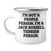 Funny Jack Russell Terrier Dog Gifts from Us, Camping Mug for Dad, Inspirational Quote 'I'm Not A People Person. I'm A Jack Russell Terrier Person.' for Father's Day Unique Gifts for Men - Image 1
