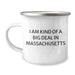 Funny Massachusetts Gifts for Friends and Family, I Am Kind Of A Prime Selection In Massachusetts Camping Mug for Graduation, Gifts from Massachusetts, Gifts for Men and Women - Image 1