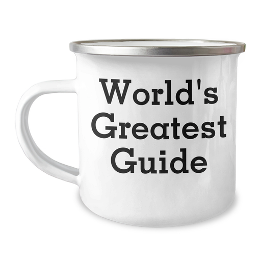 World's Greatest Guide Camping Mug, Funny Inspirational Gifts for Guide Enthusiasts, Gifts from Men, Unique Father's Day Unique Gifts for Guide Lovers - Image 1
