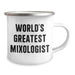 Funny World's Greatest Mixologist Gifts for Men, Unique Camping Mug for Father's Day, Gifts from Men, World's Best Mixologist - Image 2