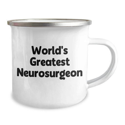 World's Greatest Neurosurgeon Funny Camping Mug Gifts from Men to Neurosurgeon on Father's Day, Perfect for Camping Trips - Image 2