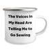 Funny Sewing Camping Mug for Sewing Enthusiasts Gifts from Friends and Family for Graduation - Image 2