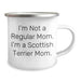 Funny Scottish Terrier Dog Mom Camping Mug Gifts for Scottish Terrier Dog Owners from Friends - 'I'm Not A Regular Mom. I'm A Scottish Terrier Mom.' - Image 2