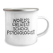 World's Greatest School Psychologist Funny Camping Mug for School Psychologist Gifts from Friends or Family on Father's Day, Unique School Psychologist Mug for Men or Women - Image 2
