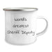 Funny Sheriff Deputy Gifts from Men for World's Greatest Sheriff Deputy Camping Mug - Unique Mother's Day Unique Gifts - Image 2