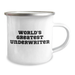 World's Greatest Underwriter Funny Camping Mug, Gifts from Men to Underwriter, Unique Father's Day Unique Gifts - Image 2
