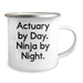 Actuary Gifts, Funny Quote, Camping Mug - Gifts from Friends for Actuaries, Unique Father's Day Unique Gifts - Image 2