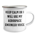 Aerospace Engineer Gifts, Funny Quote Camping Mug for Mother's Day, 12 oz Stainless Steel Enamel Finish, Gifts from Men to Women - Image 2