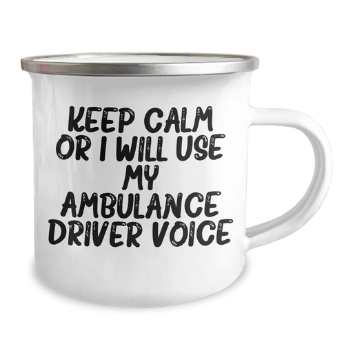 Ambulance Driver Gifts, Funny Quote, Camping Mug for Men, Gifts from Friends for Ambulance Driver, Perfect Father's Day Unique Gifts - Image 2