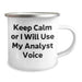 Funny Analyst Quote Camping Mugs for Dad's Unique Gifts from Family, Coworkers, or Friends - Image 2