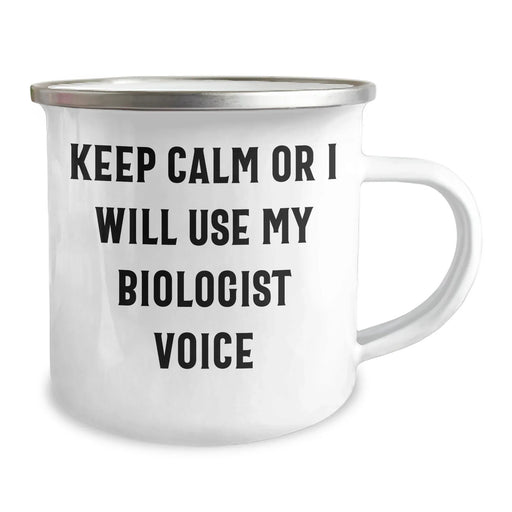 Biologist Gifts, Camping Mug with Funny Quote, Mother's Day Unique Gifts from Friends, Gifts for Biologists - Image 2