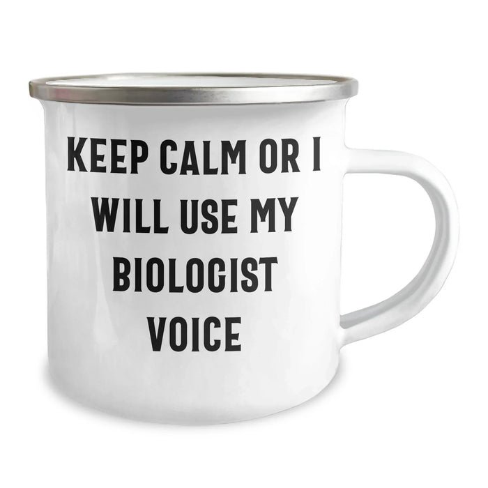 Biologist Gifts, Camping Mug with Funny Quote, Mother's Day Unique Gifts from Friends, Gifts for Biologists - Image 2