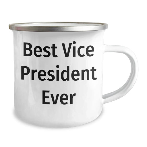 Funny Vice President Gifts from Friends for Best Vice President Ever Camping Mug, Unique Father's Day Unique Gifts for Him - Image 2