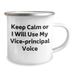 Vice-Principal Gifts Keep Calm Funny Camping Mug for Men Women Coworkers Family from Friends - Image 2