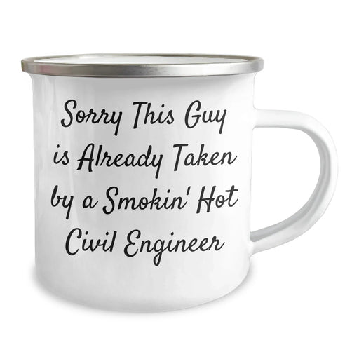 Civil Engineer Gifts, Camping Mug, Funny Quote, Father's Day Unique Gifts from Friends to Civil Engineer - Image 2